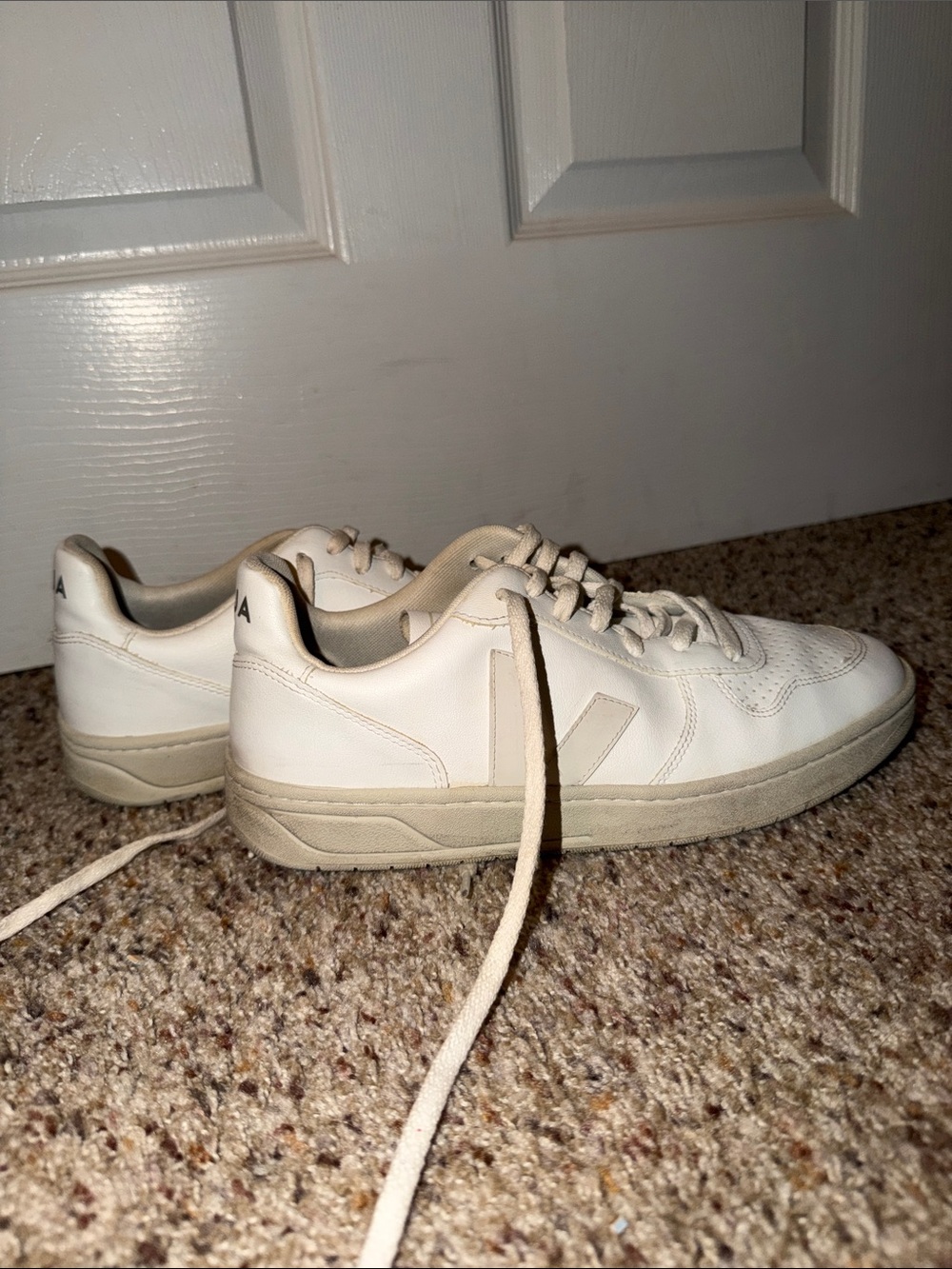 Veja White Low-Top Sneakers